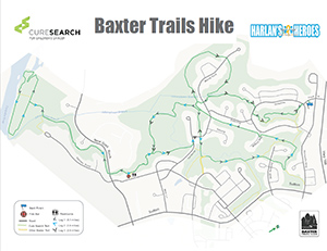 Baxter Trails Map