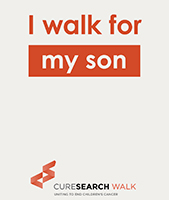 I walk for my son